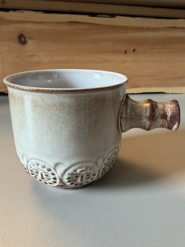 Vintage steingut tasse - vintage,
