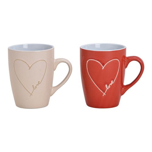 Tasse kaffeebecher herz dekor - tasse,