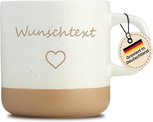 Kaffeebecher mit lasergravur - mit,