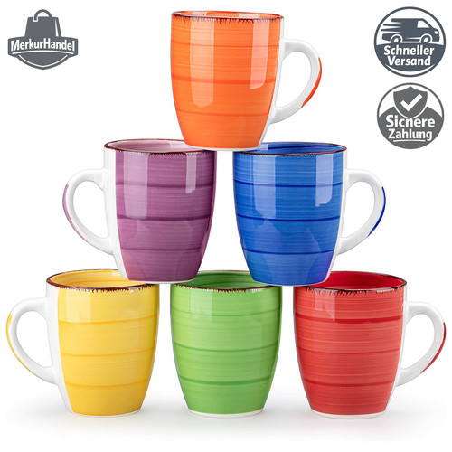 Kaffeetassen set steingut - kaffeetassen,