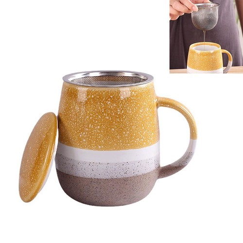 Teetasse deckel sieb keramik - teetasse,