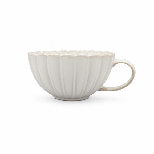 Große tasse aus steingut - große,