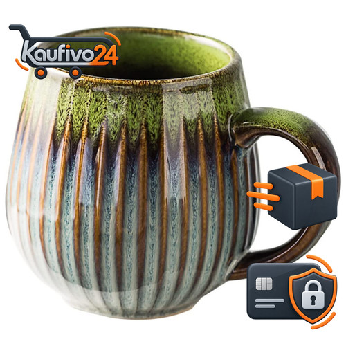 Kaffeetasse steingut 500ml - kaffeetasse,