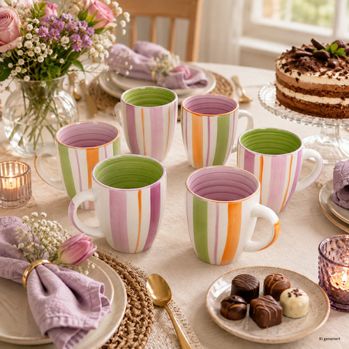 6er set tropicana kaffeebecher - 6er,