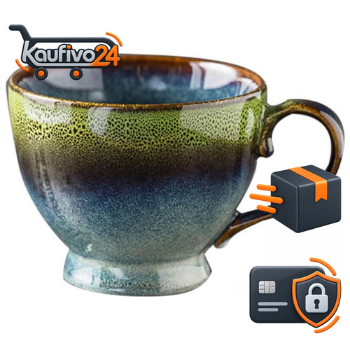 Tee tasse keramik groß 400ml - tasse,
